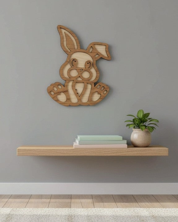 Väggdekor kanin