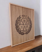 Board Brynäs IF Logo - Engraved