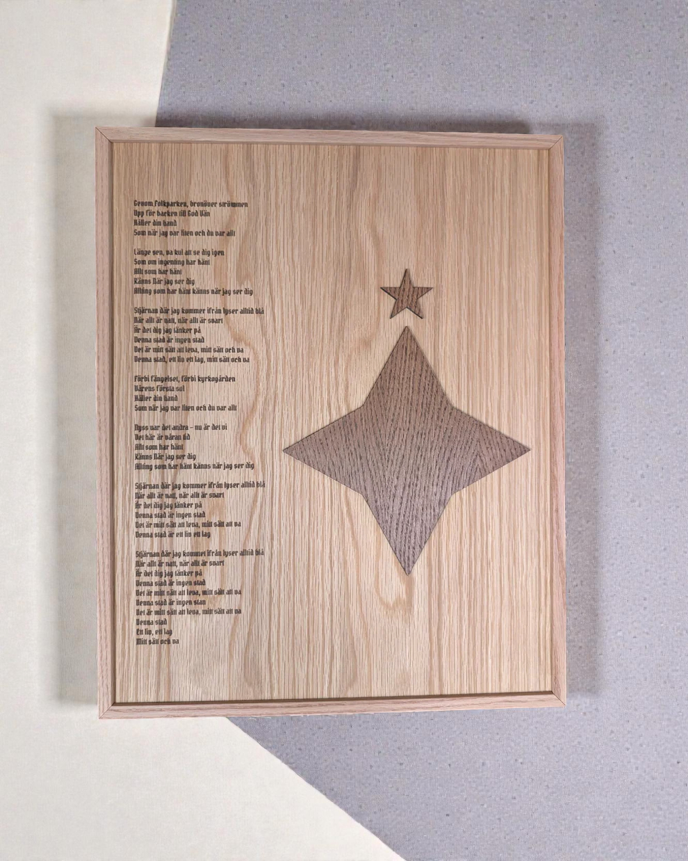 Star with lyrics